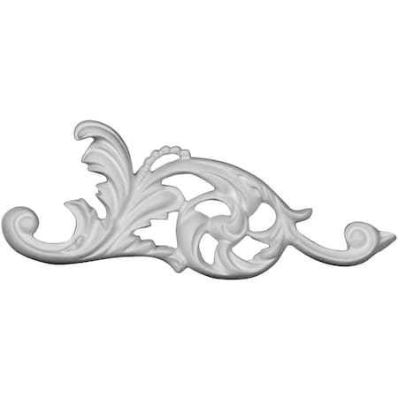 Ekena Millwork 5 7/8"W x 2 3/8"H x 1/2"P Chateau Onlay, Right ONL06X02X01CH-R